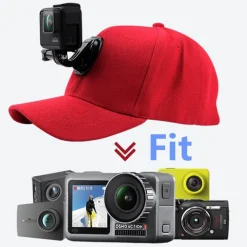 Verstellbarer Hut mit Kamerahalterung – Action-Kappe für Outdoor-Abenteuer