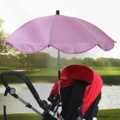 Verstellbarer Kinderwagen-Sonnenschirm – UV-Schutz