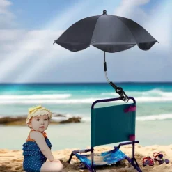 Verstellbarer Kinderwagen-Sonnenschirm – UV-Schutz