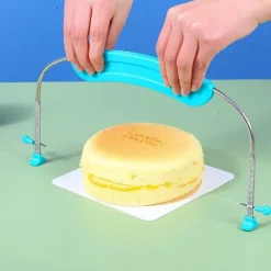 Verstellbarer Kuchenschneider aus Edelstahl – Backgeschirr-Teiler