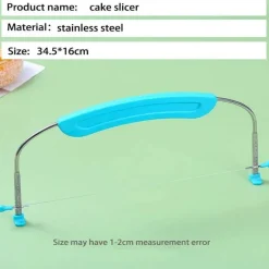 Verstellbarer Kuchenschneider aus Edelstahl – Backgeschirr-Teiler