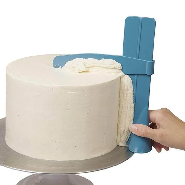 Verstellbarer Kuchenspatel – Glättungswerkzeug zum Backen
