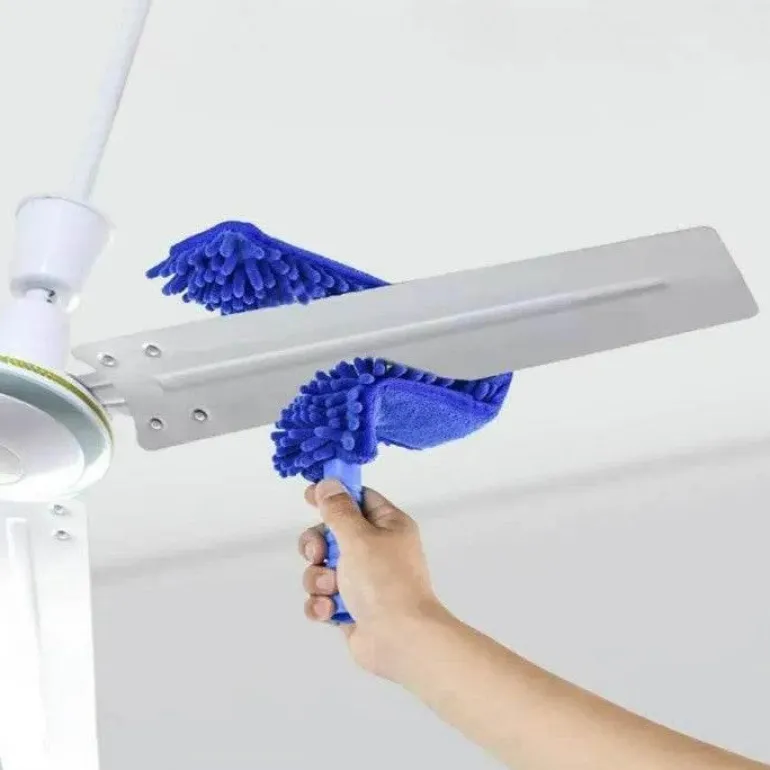 Verstellbarer Langarm-Mikrofaser-Deckenventilatorreiniger