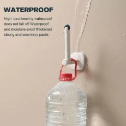 Verstellbarer, L-förmiger, selbstklebender Wandhaken – Teleskop-Mehrzweckaufhänger