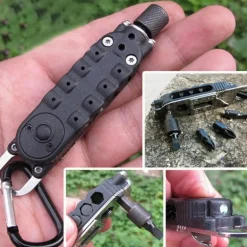 Verstellbarer Mini-Schraubendreher – Kompaktes Campingwerkzeug