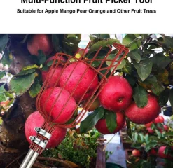 Verstellbarer Obstpflücker – Erntewerkzeug für hohe Äste