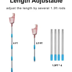 Verstellbarer Obstpflücker – Erntewerkzeug für hohe Äste