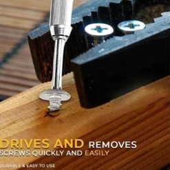 Verstellbarer Schraubendrehersatz – Halbautomatische Präzisionswerkzeuge für Heimwerker