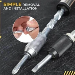 Verstellbarer Schraubendrehersatz – Halbautomatische Präzisionswerkzeuge für Heimwerker