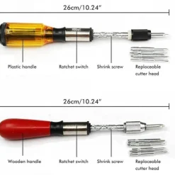 Verstellbarer Schraubendrehersatz – Halbautomatische Präzisionswerkzeuge für Heimwerker