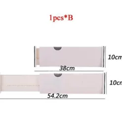 Verstellbarer Schubladenteiler – einziehbarer Aufbewahrungs-Organizer