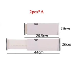 Verstellbarer Schubladenteiler – einziehbarer Aufbewahrungs-Organizer