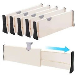 Verstellbarer Schubladenteiler – einziehbarer Aufbewahrungs-Organizer