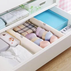 Verstellbarer Schubladenteiler – einziehbarer Aufbewahrungs-Organizer