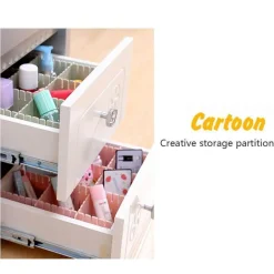 Verstellbarer Schubladenteiler – Aufbewahrungsorganizer für das Homeoffice