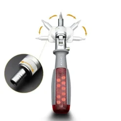 Verstellbarer Sechskantschraubendrehersatz – Mehrzweck-Werkzeugsatz