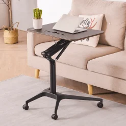 Verstellbarer Sitz-Steh-Schreibtisch – Modernes japanisches Design