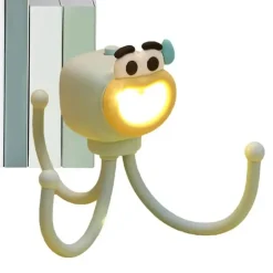 Verstellbarer Telefonhalter in Form einer Oktopuslampe – vielseitige Schreibtischleuchte und Telefonständer