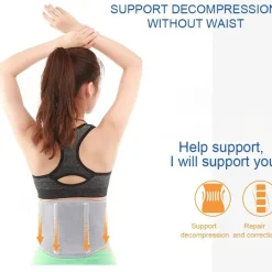 Verstellbarer Thermo-Taillenschutzgürtel – wärmespeicherndes Stützband