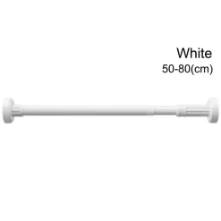 Verstellbarer Wäscheständer aus Edelstahl, Teleskopstange für den Balkon