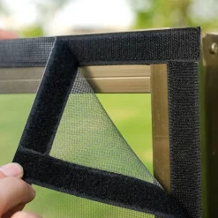 Verstellbares Anti-Moskito-Fensternetz – waschbare Insektenbarriere