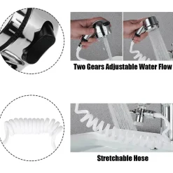 Verstellbares Badezimmerset – leicht zu reinigende Komplettlösung