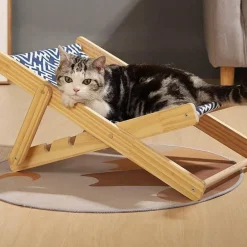 Verstellbares, gemütliches Haustierbett – bequeme Lösung für ein Nickerchen zwischen Hund und Katze