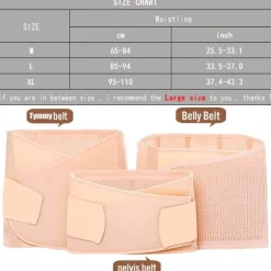 Verstellbares 3-in-1-Body-Shaper-Band für Mütter