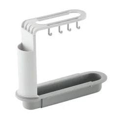 Verstellbares Küchenregal, Abtropfgestell, Organizer