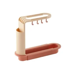 Verstellbares Küchenregal, Abtropfgestell, Organizer