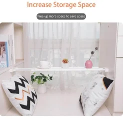 Verstellbares Küchenschrank-Organizer-Regal – Aufbewahrungslösung ohne Bohren