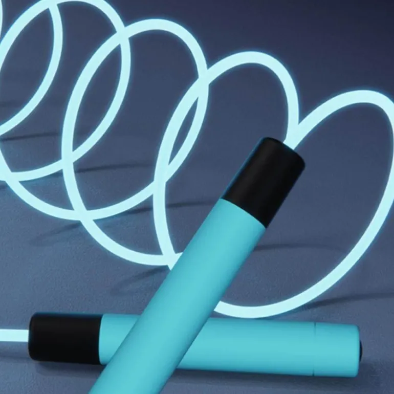 Verstellbares LED-Springseil - Fitness-Springseil