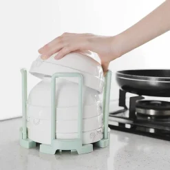 Verstellbares Mini-Abtropfgestell – Aufbewahrungs-Organizer für die Küche