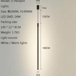 Vertical Floor Lamp - Elegant Home Lighting