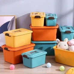 Vielseitige Aufbewahrungsbox mit großem Fassungsvermögen – idealer Organizer für Kosmetika, Spielzeug, Snacks, Kleidung