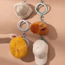 Vielseitiger Kleiderbügel mit rundem Haken – Mehrzweck-Organizer für kreative Zwecke