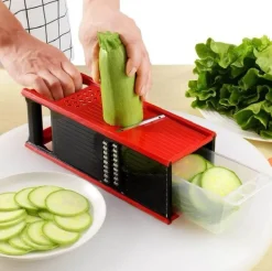 Vierseitiger Gemüsereibe-Schneider - Multifunktionales Küchenwerkzeug