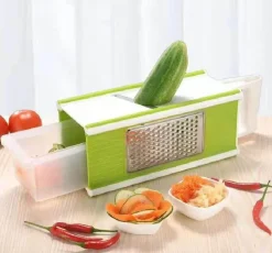 Vierseitiger Gemüsereibe-Schneider - Multifunktionales Küchenwerkzeug