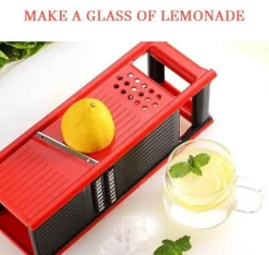 Vierseitiger Gemüsereibe-Schneider - Multifunktionales Küchenwerkzeug