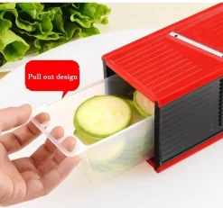 Vierseitiger Gemüsereibe-Schneider - Multifunktionales Küchenwerkzeug