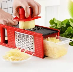 Vierseitiger Gemüsereibe-Schneider - Multifunktionales Küchenwerkzeug