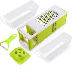 Vierseitiger Gemüsereibe-Schneider - Multifunktionales Küchenwerkzeug