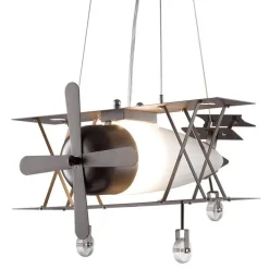 Vintage Airplane Pendant Lamp - Retro Lighting Fixture