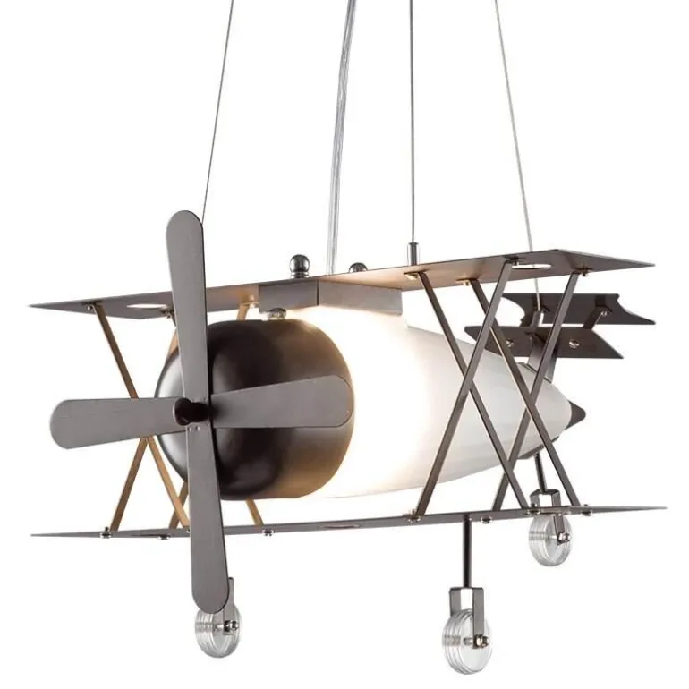Vintage Airplane Pendant Lamp - Retro Lighting Fixture