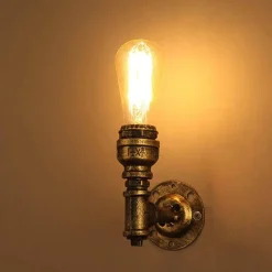 Vintage American Loft Wall Lamps - Rustic Style Lighting