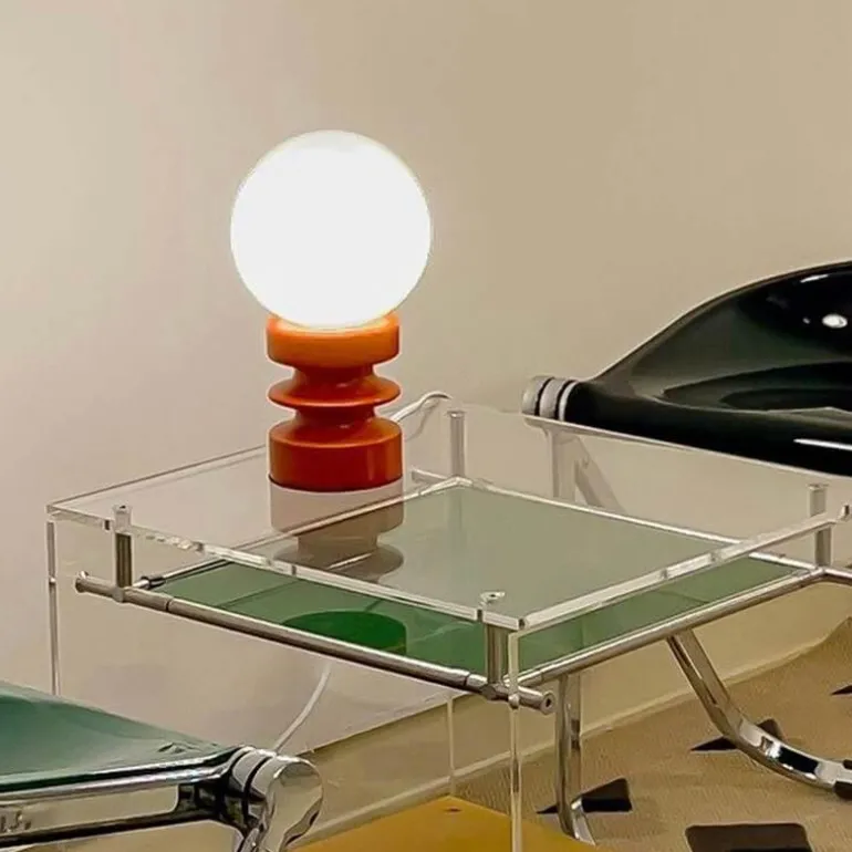 Vintage Bunte Tischlampe - Retro Candy Light