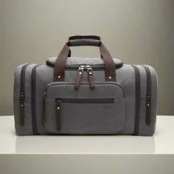 Vintage Canvas Reisetasche – Stilvoll, langlebig und großes Fassungsvermögen