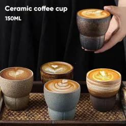 Vintage Espressotassen-Set – Kung-Fu-Teetassen für das Home Office