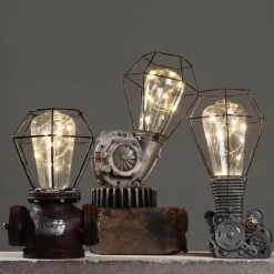 Vintage European Table Lamps - Elegant Home Lighting Decor