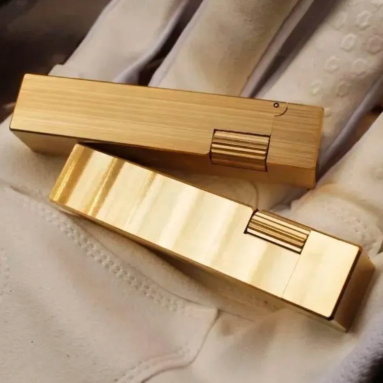 Vintage Feuerzeug mit Kupferflamme – handgefertigtes Design